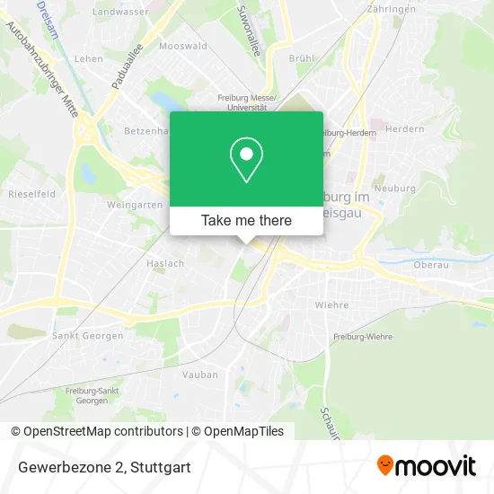 Карта Gewerbezone 2