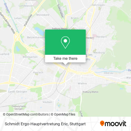 Карта Schmidt Ergo-Hauptvertretung Eric