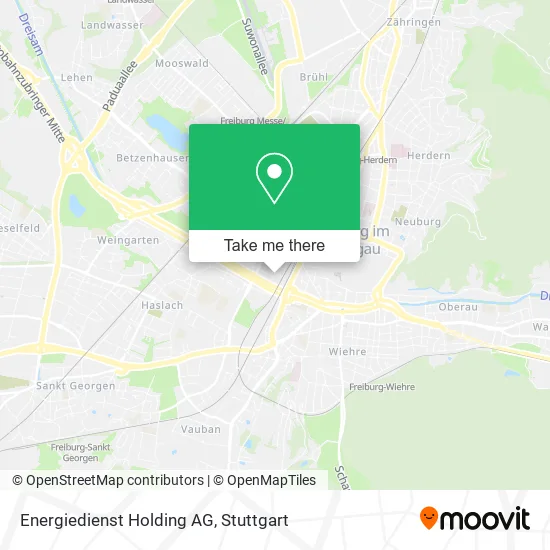 Карта Energiedienst Holding AG