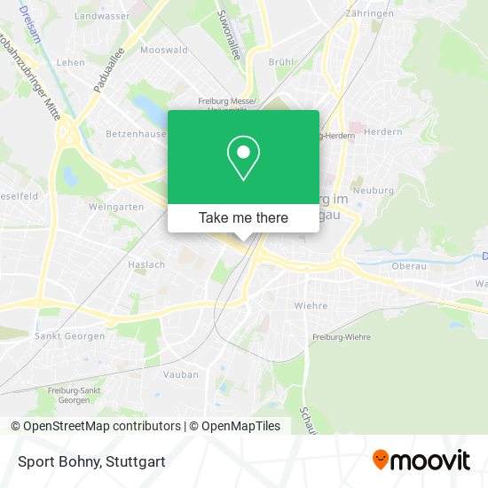 Sport Bohny map