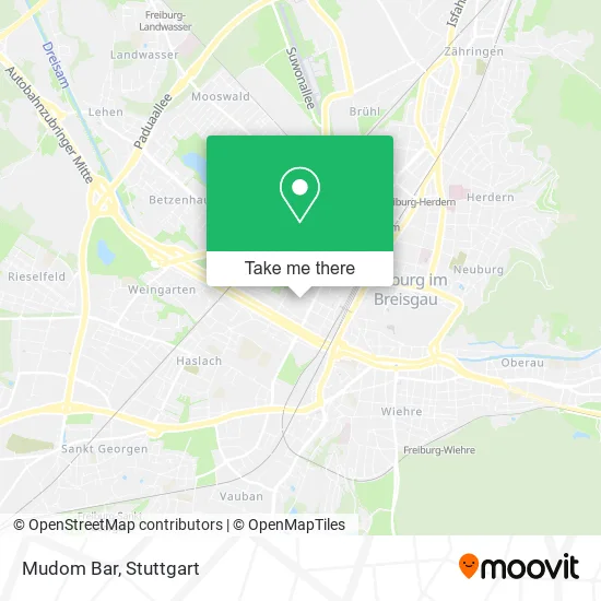 Карта Mudom Bar