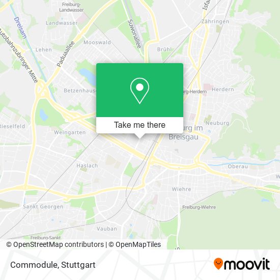 Commodule map