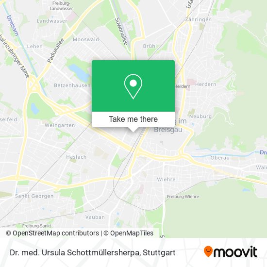 Dr. med. Ursula Schottmüllersherpa map