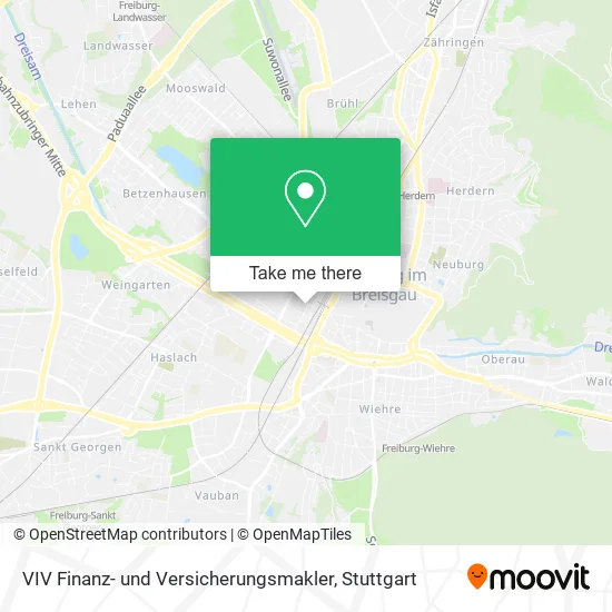 Карта VIV Finanz- und Versicherungsmakler