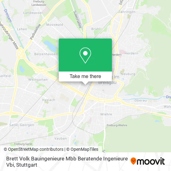 Карта Brett Volk Bauingenieure Mbb Beratende Ingenieure Vbi
