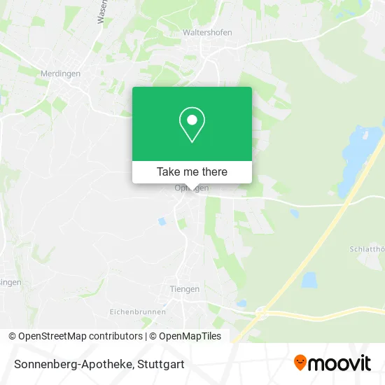 Sonnenberg-Apotheke map