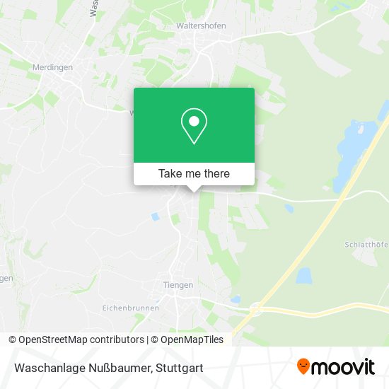 Карта Waschanlage Nußbaumer