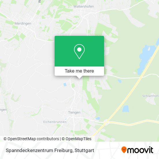 Spanndeckenzentrum Freiburg map