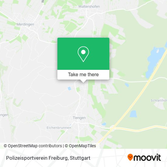 Polizeisportverein Freiburg map