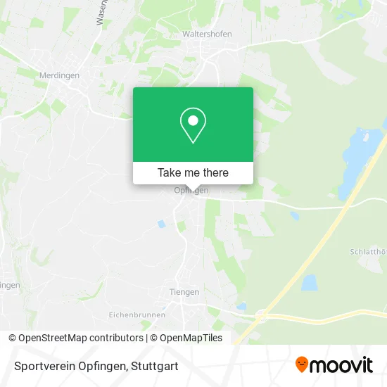 Карта Sportverein Opfingen