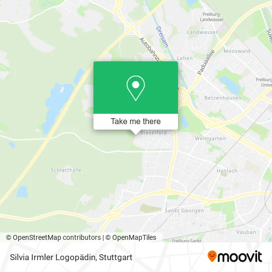 Карта Silvia Irmler Logopädin