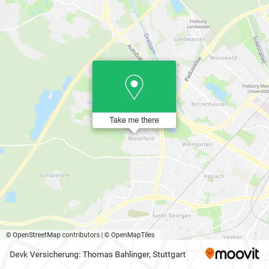 Карта Devk Versicherung: Thomas Bahlinger