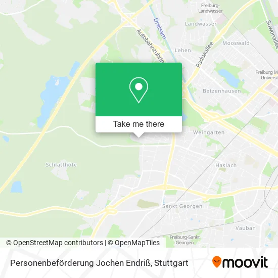 Карта Personenbeförderung Jochen Endriß