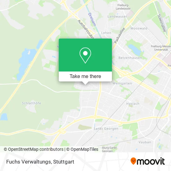 Карта Fuchs Verwaltungs