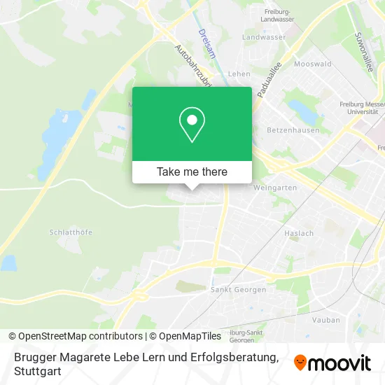 Карта Brugger Magarete Lebe Lern und Erfolgsberatung