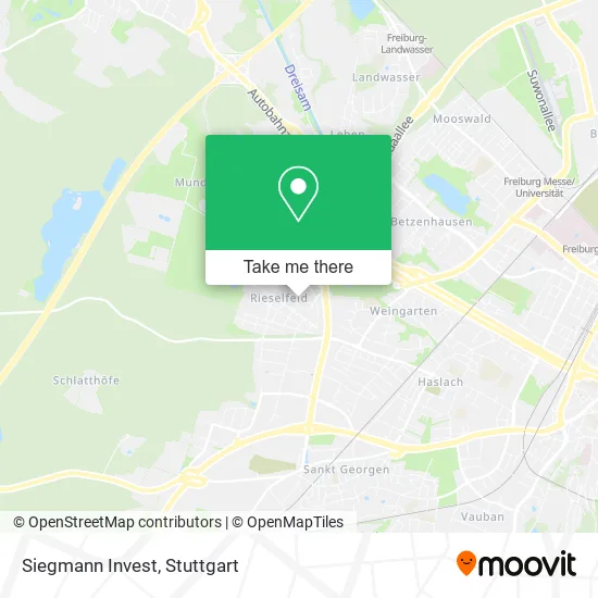 Карта Siegmann Invest