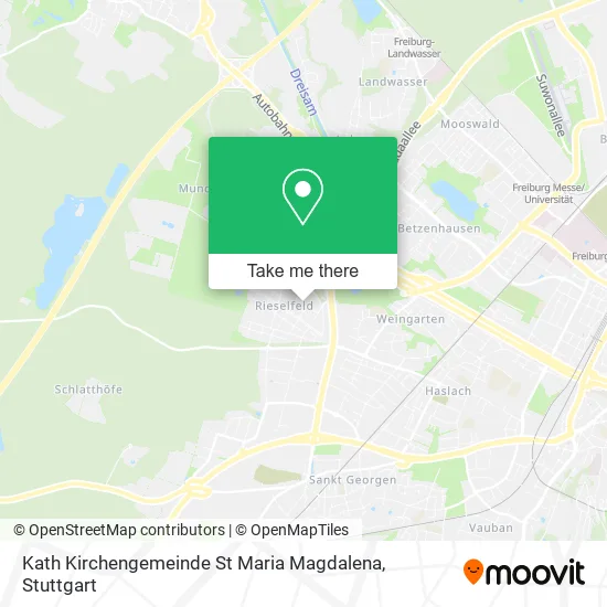 Карта Kath Kirchengemeinde St Maria Magdalena
