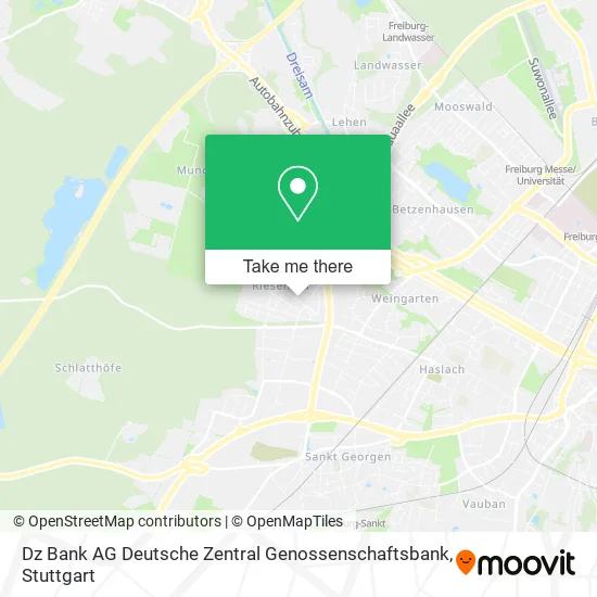 Карта Dz Bank AG Deutsche Zentral Genossenschaftsbank