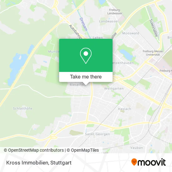 Карта Kross Immobilien