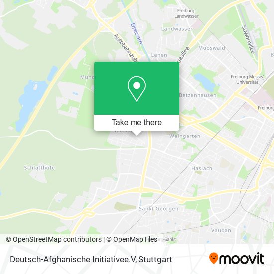 Deutsch-Afghanische Initiativee.V map