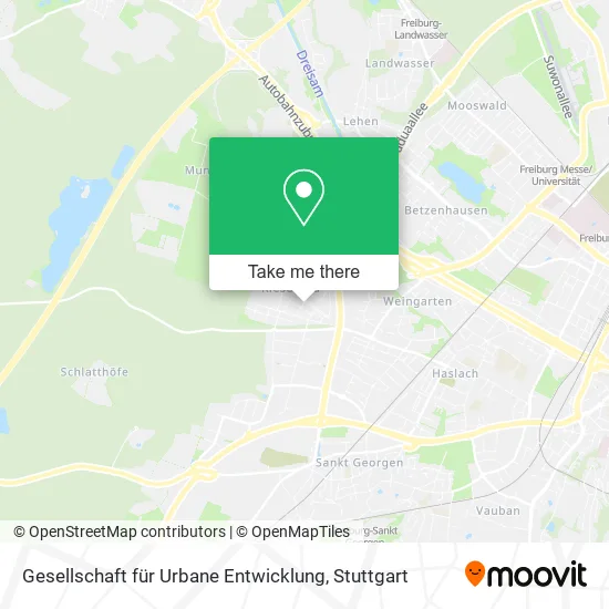 Карта Gesellschaft für Urbane Entwicklung