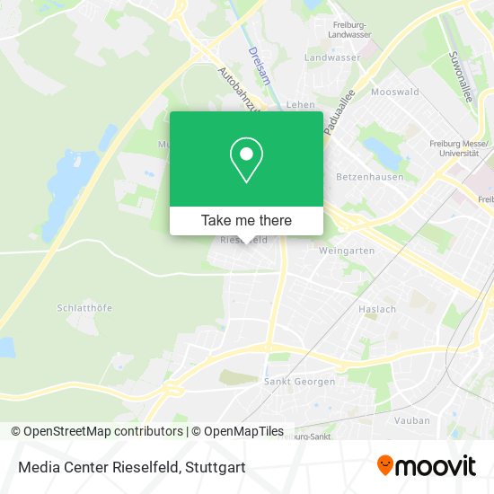 Media Center Rieselfeld map