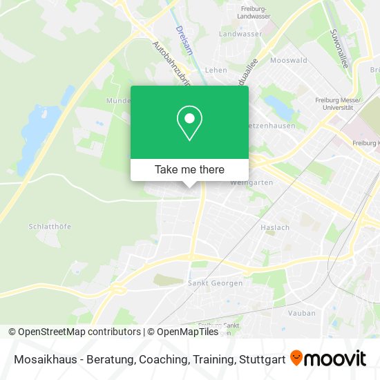 Mosaikhaus - Beratung, Coaching, Training map