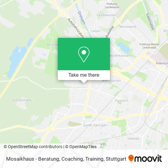 Карта Mosaikhaus - Beratung, Coaching, Training