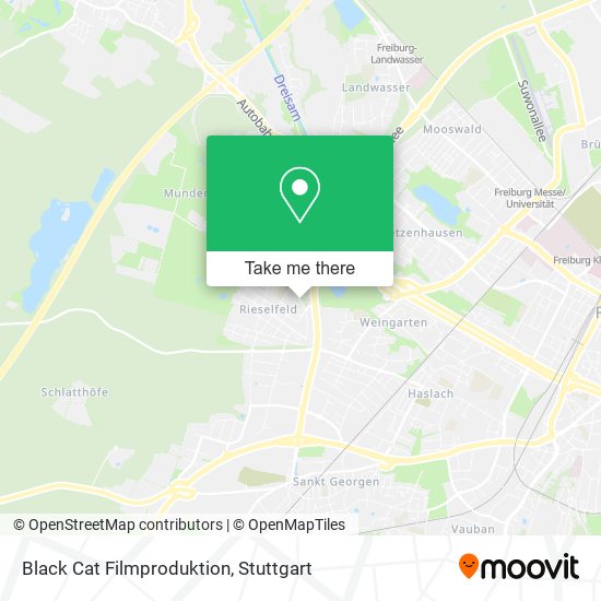 Black Cat Filmproduktion map