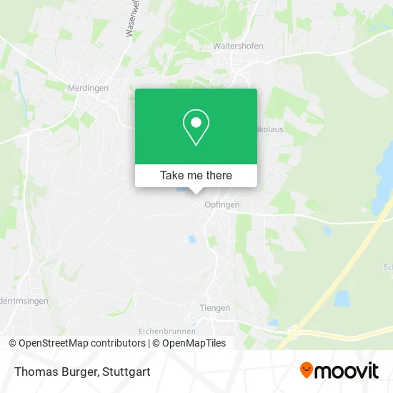 Карта Thomas Burger