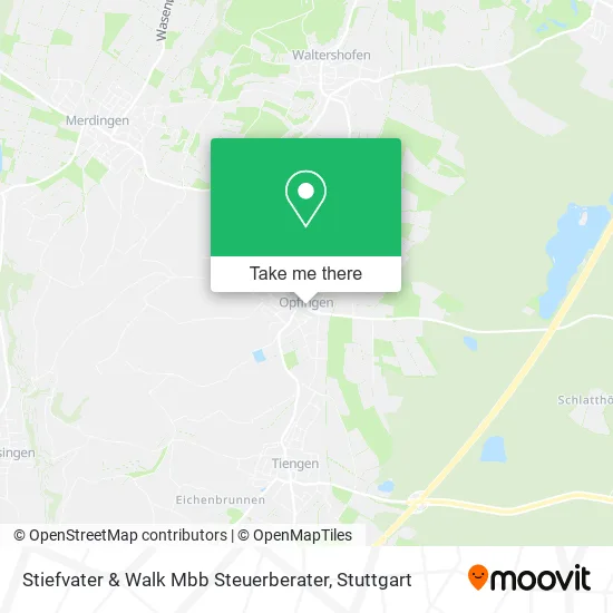 Карта Stiefvater & Walk Mbb Steuerberater