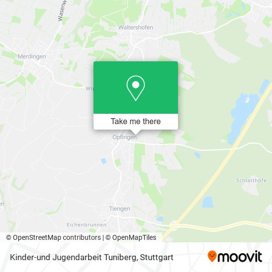 Kinder-und Jugendarbeit Tuniberg map