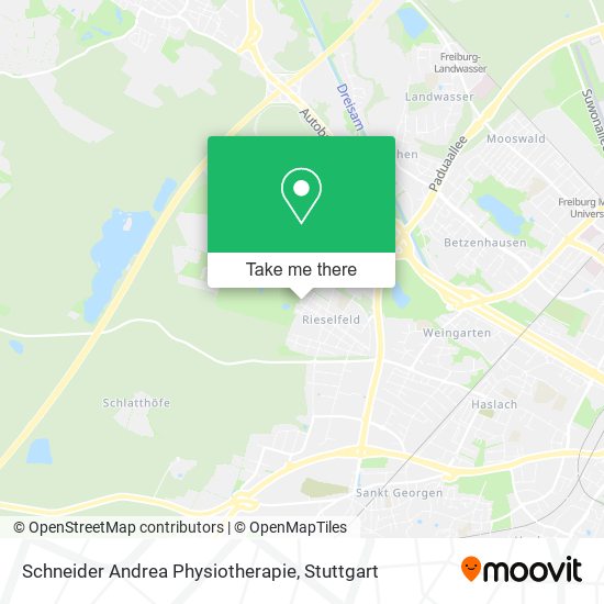 Schneider Andrea Physiotherapie map
