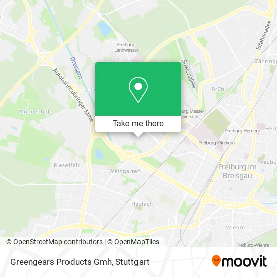 Карта Greengears Products Gmh