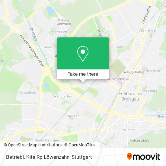 Карта Betriebl. Kita Rp Löwenzahn