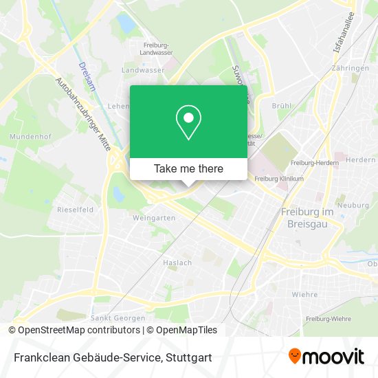 Frankclean Gebäude-Service map