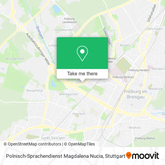 Карта Polnisch-Sprachendienst Magdalena Nucia