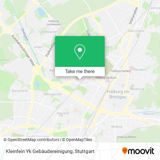 Kleinfein Yk Gebäudereinigung map