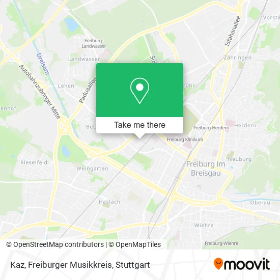 Карта Kaz, Freiburger Musikkreis