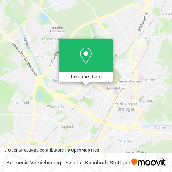 Карта Barmenia Versicherung - Sajed al Kasabreh