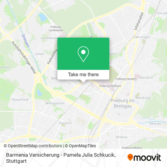 Карта Barmenia Versicherung - Pamela Julia Schkucik