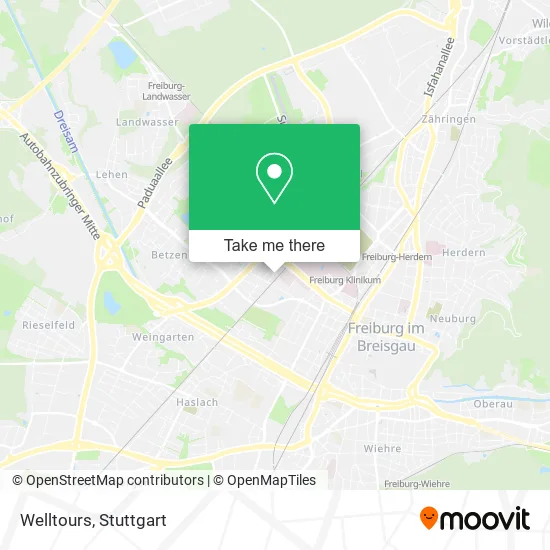Карта Welltours