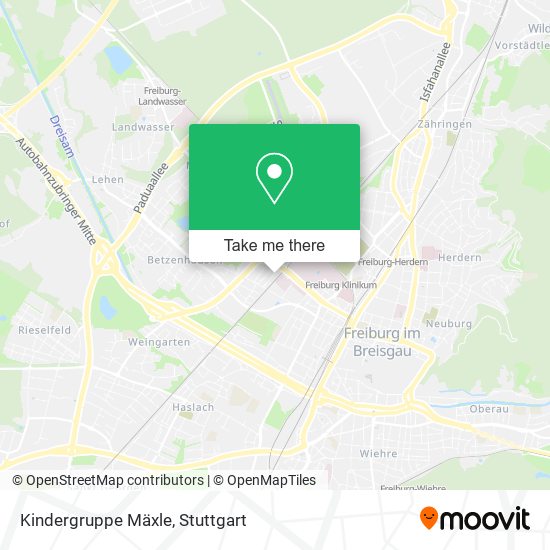 Kindergruppe Mäxle map