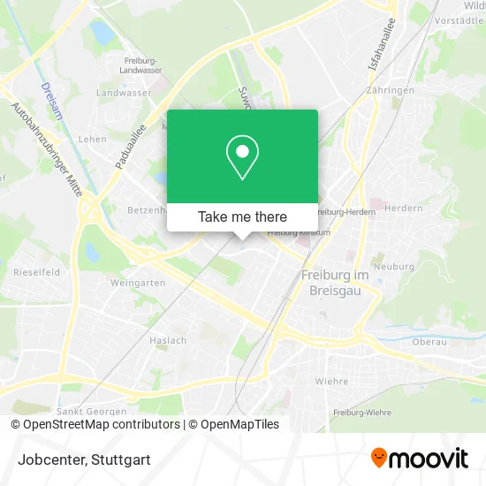 Карта Jobcenter