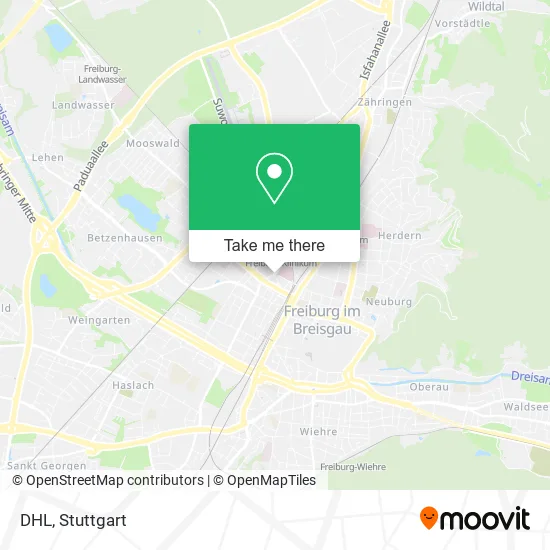 Карта DHL