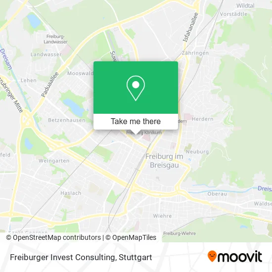 Карта Freiburger Invest Consulting