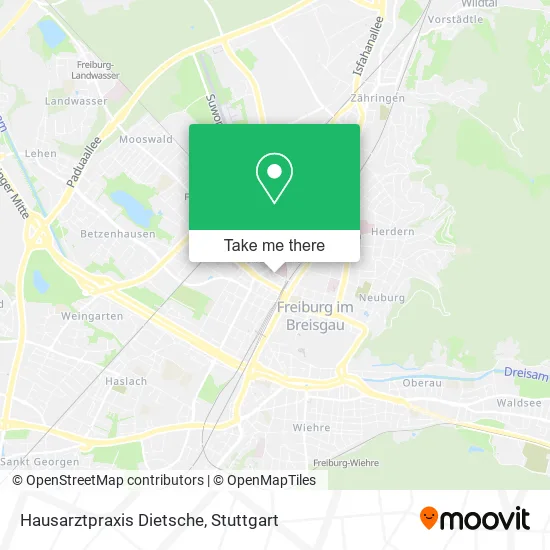 Карта Hausarztpraxis Dietsche