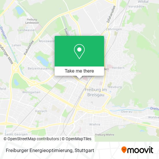 Карта Freiburger Energieoptimierung