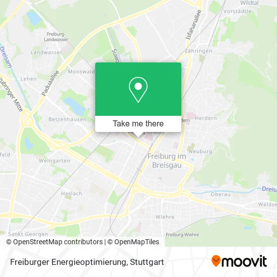 Карта Freiburger Energieoptimierung
