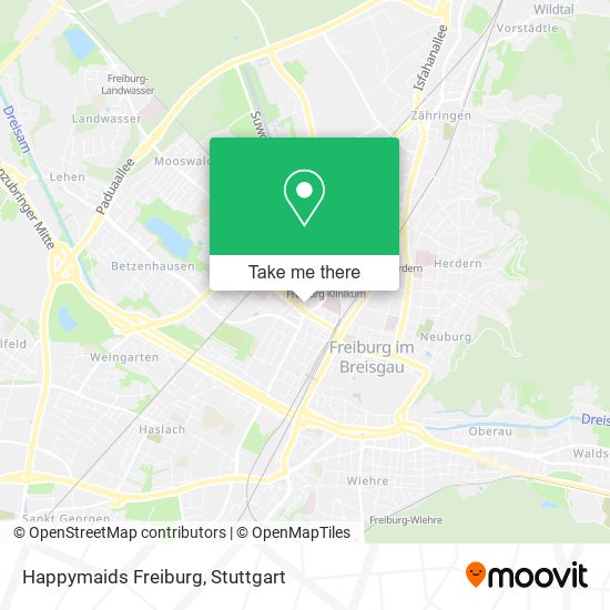 Карта Happymaids Freiburg